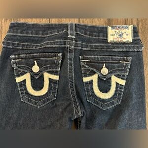 True Religion dark blue Jeans size 28 LIKE NEW